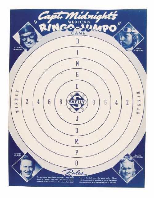 Capt. Midnight's Mexican Ringo Jumpo Game box art