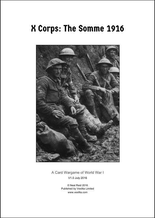 X Corps: The Somme 1916
