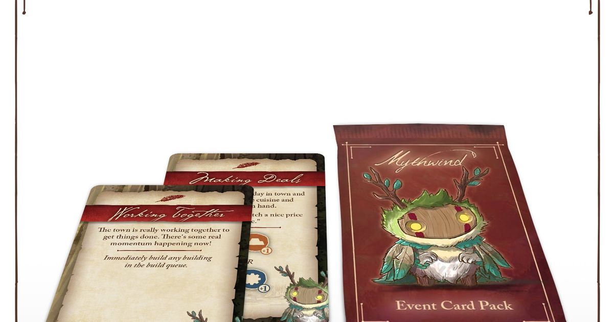 Mythwind Event Card Pack Board Game BoardGameGeek