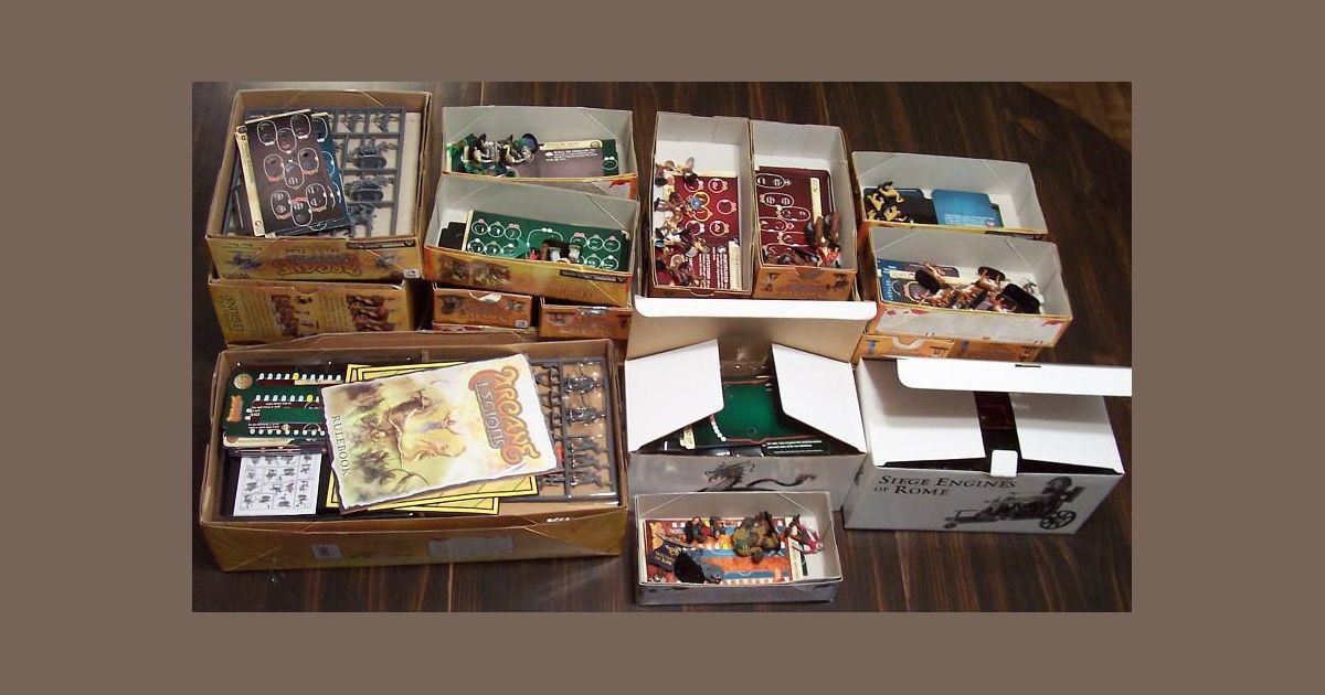 A Mountain Of Arcane Legions Boxes | Affordable Science Fiction and ...