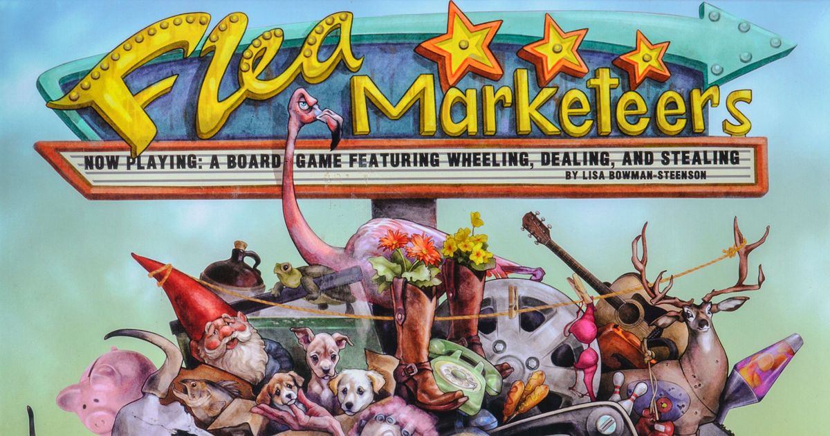 Flea Marketeers | Board Game | BoardGameGeek