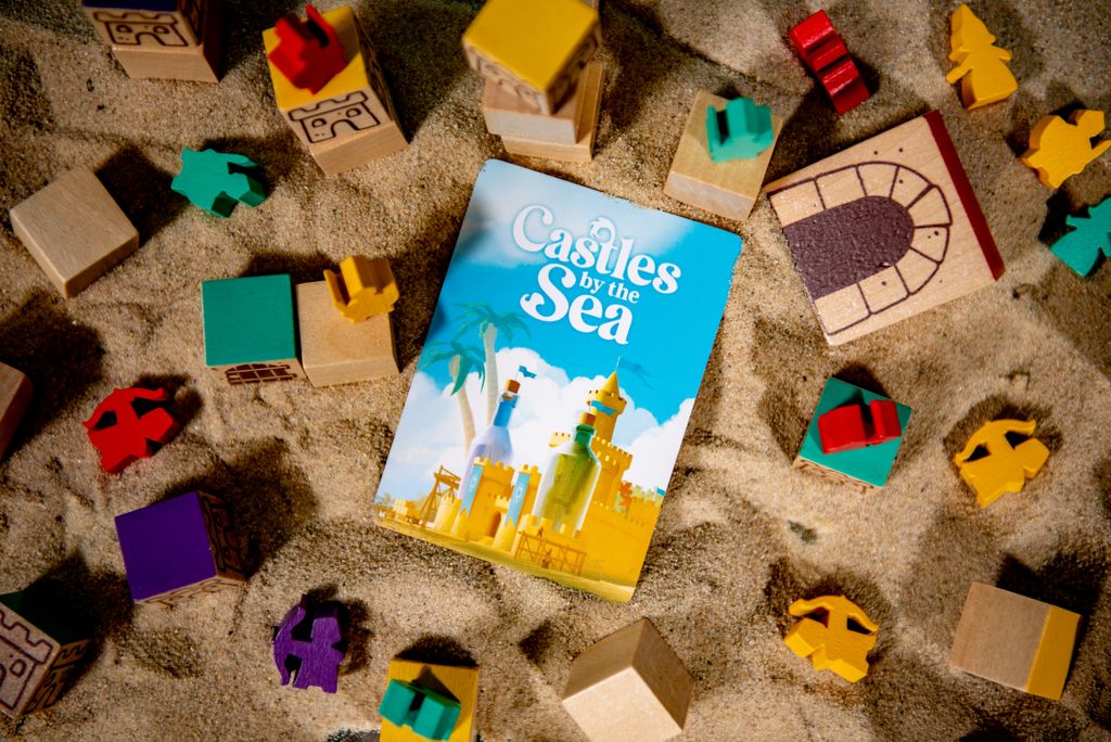 Castles by the Sea @boardgamecolors 