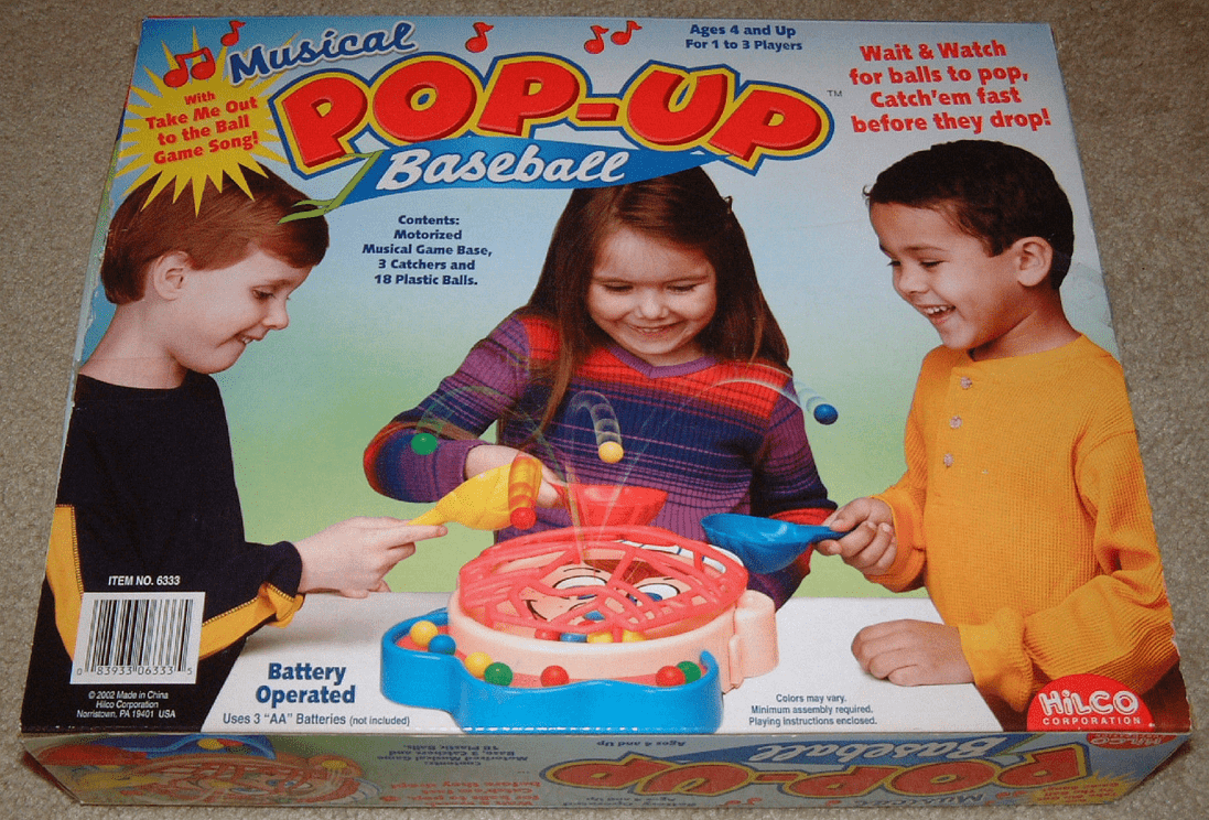 Musical Pop-Up Baseball