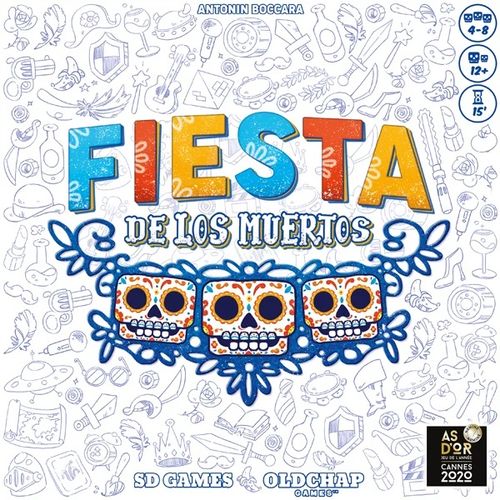 Caja del juego Fiesta de los Muertos