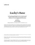 RPG Item: URD4-09: Lucky's Bane