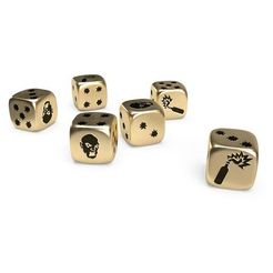 Zombicide: 2nd Edition – Golden Metal Dice