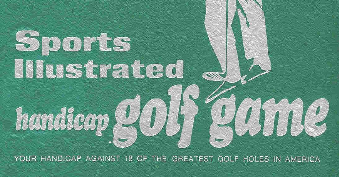 Sports Illustrated Handicap Golf Game Board Game BoardGameGeek