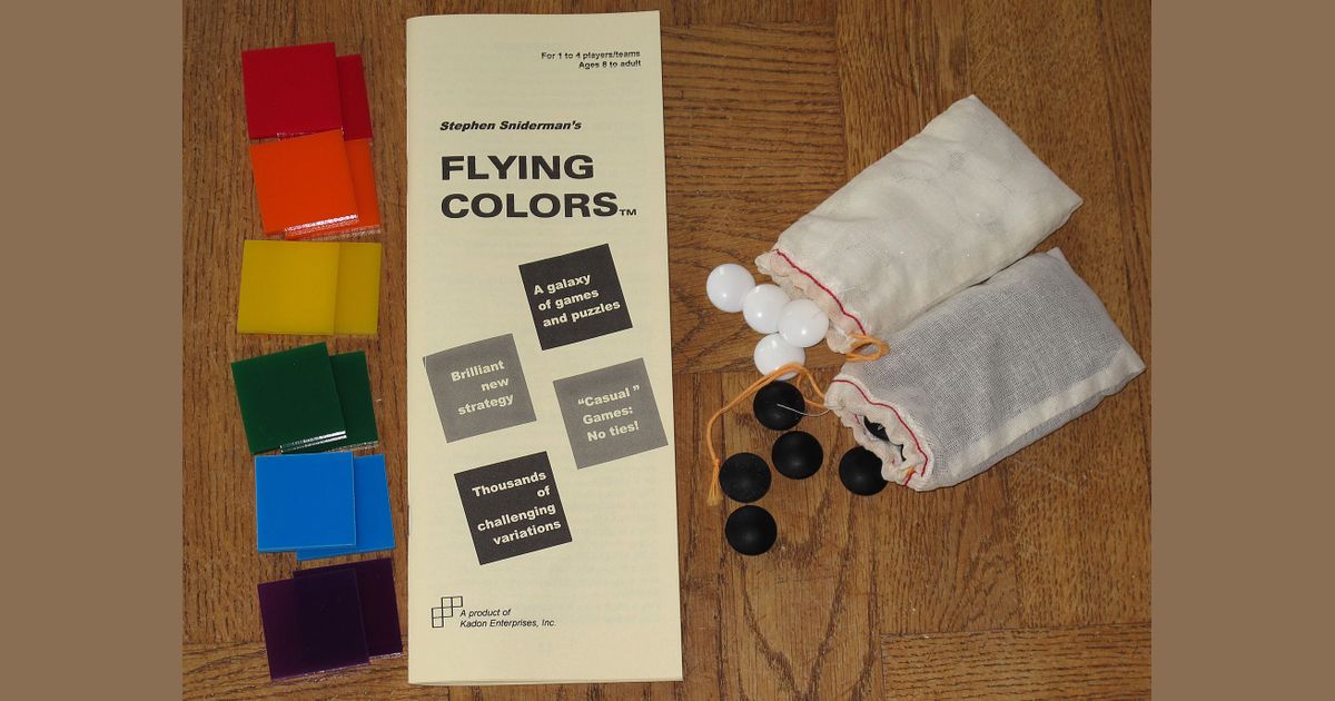 Flying Colors Board Game BoardGameGeek