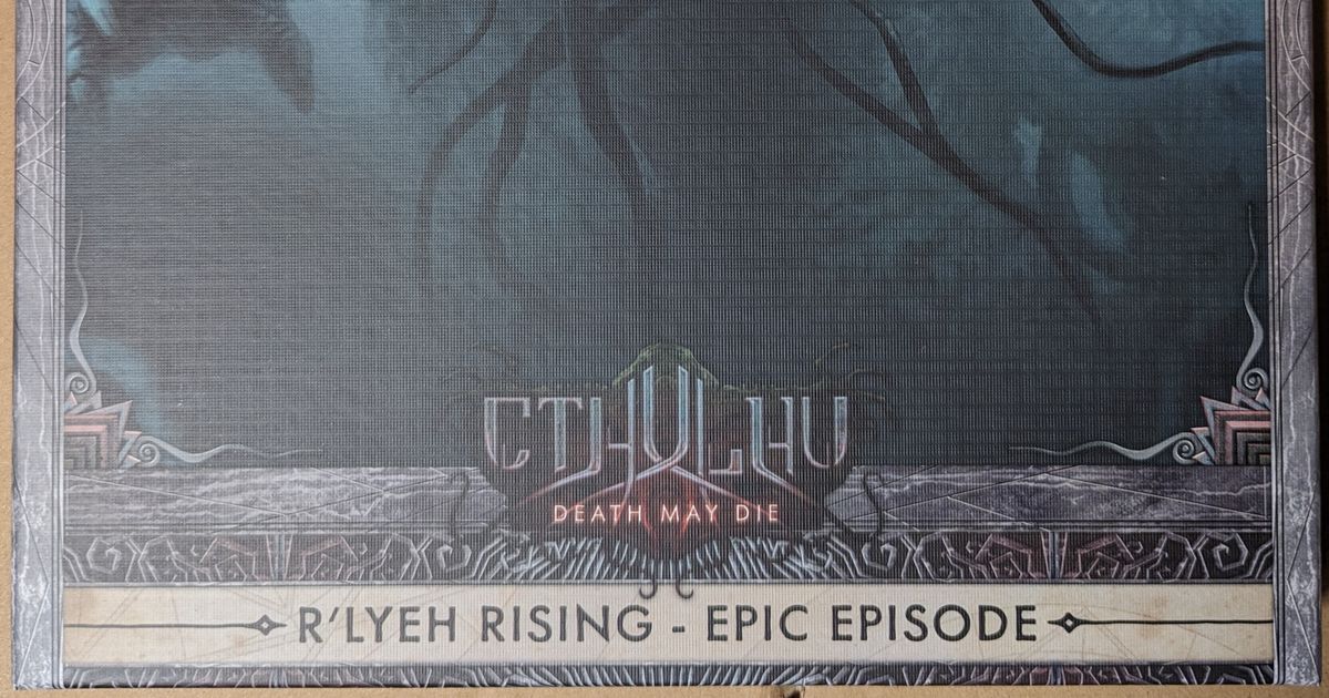 Cthulhu: Death May Die – Fear of the Unknown: R'lyeh Rising | Board ...