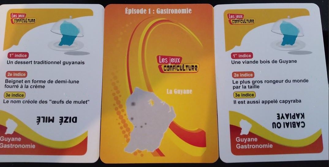 Les Jeux Conficulture: Episode 1 – Gastronomie: La Guyane
