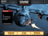 Video Game: Zombie Gunship