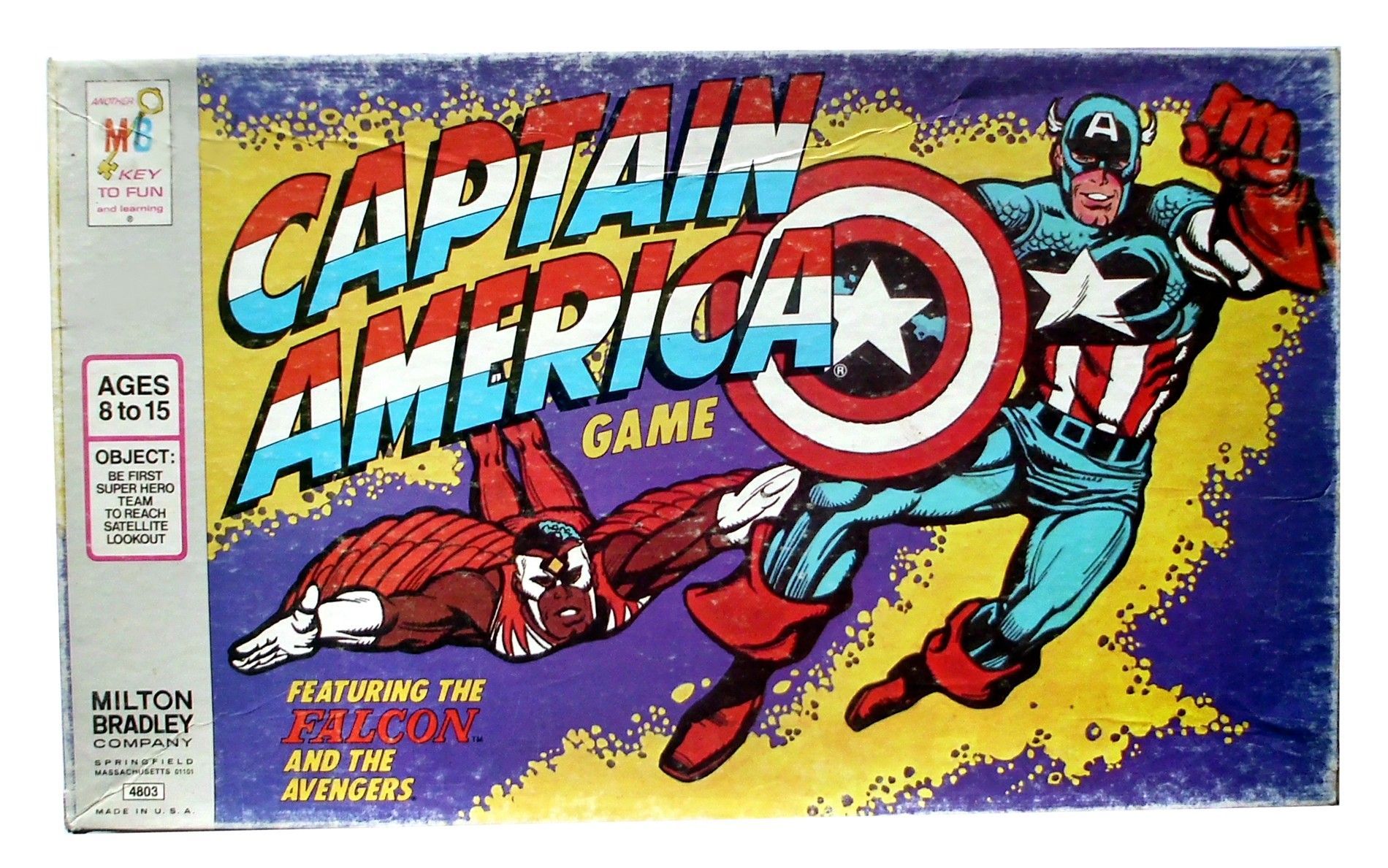 Captain America Game (Featuring the Falcon and the Avengers) cover