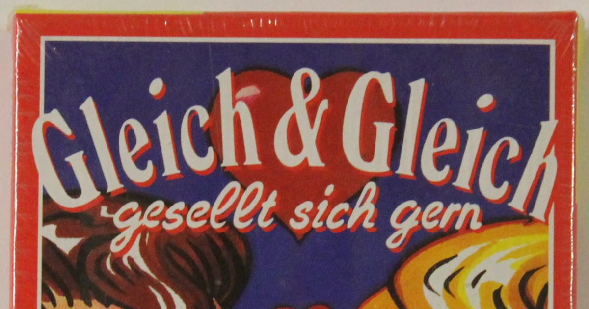 Gleich Und Gleich Gesellt Sich Gern Englisch