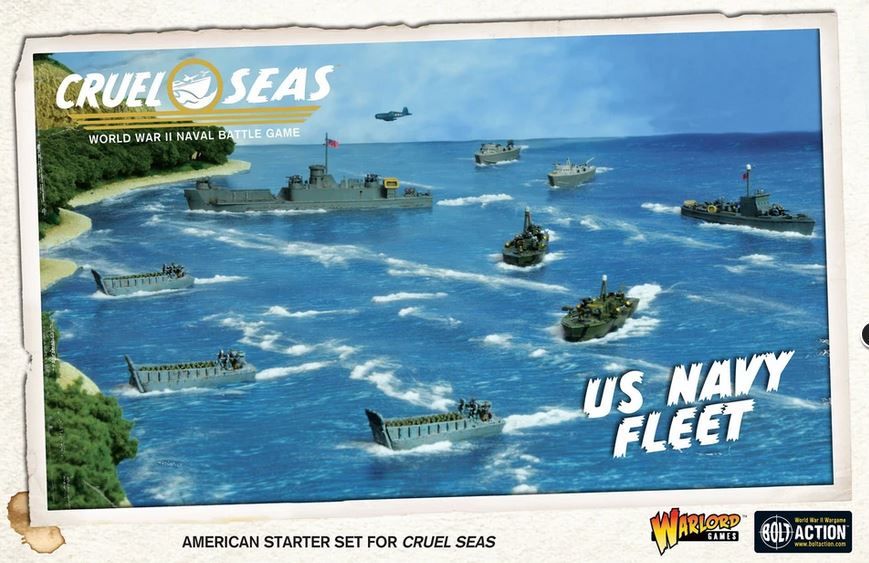 Cruel Seas: US Navy Fleet box art
