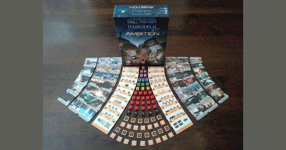 First Impression Roll For The Galaxy Ambition Galactic Terraforming Alien Uplift Consortium Boardgamegeek
