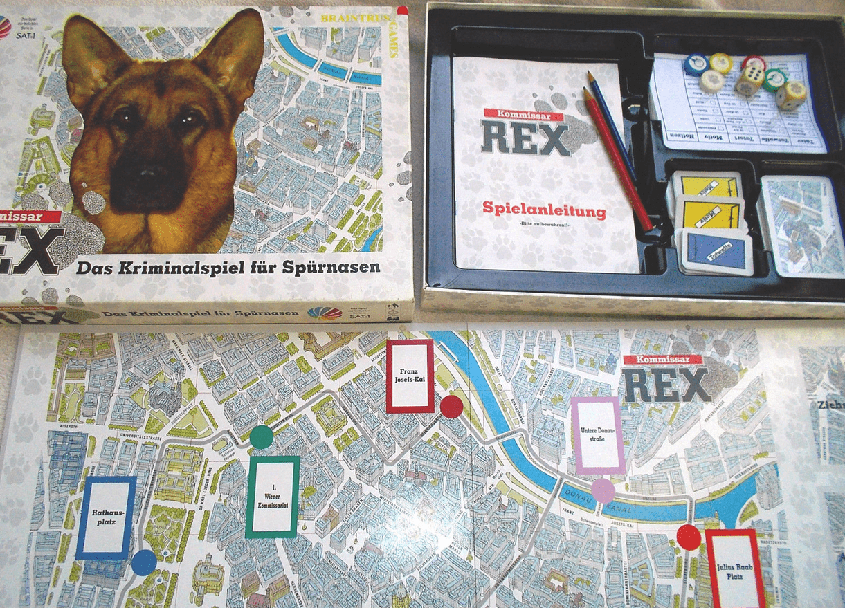 Kommissar Rex: Das Kriminalspiel für Spürnasen cover art