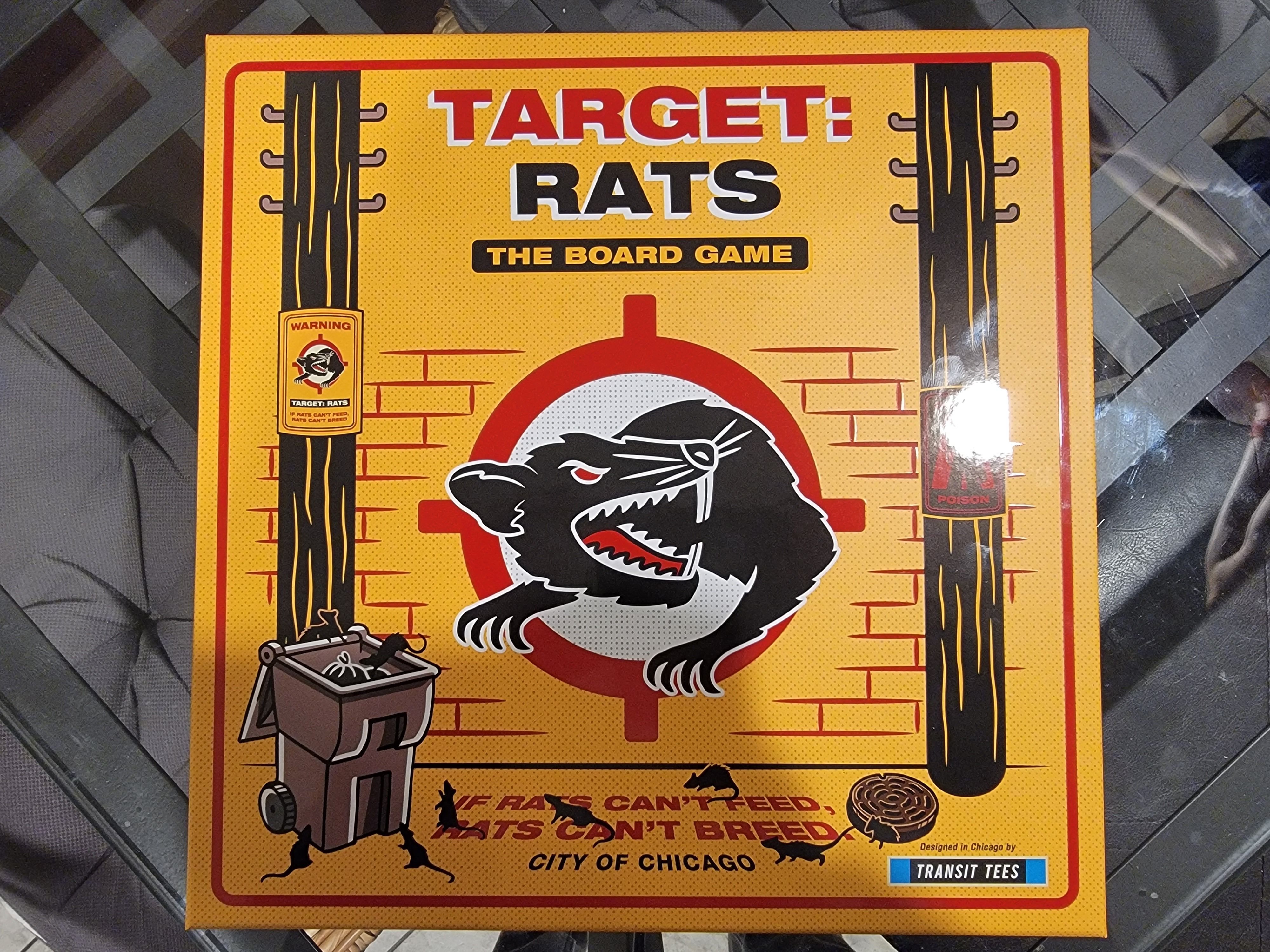 Target:  Rats box art