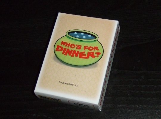Who's for Dinner? box art