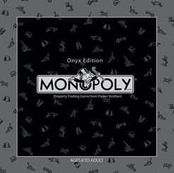 Monopoly: Onyx Edition box art