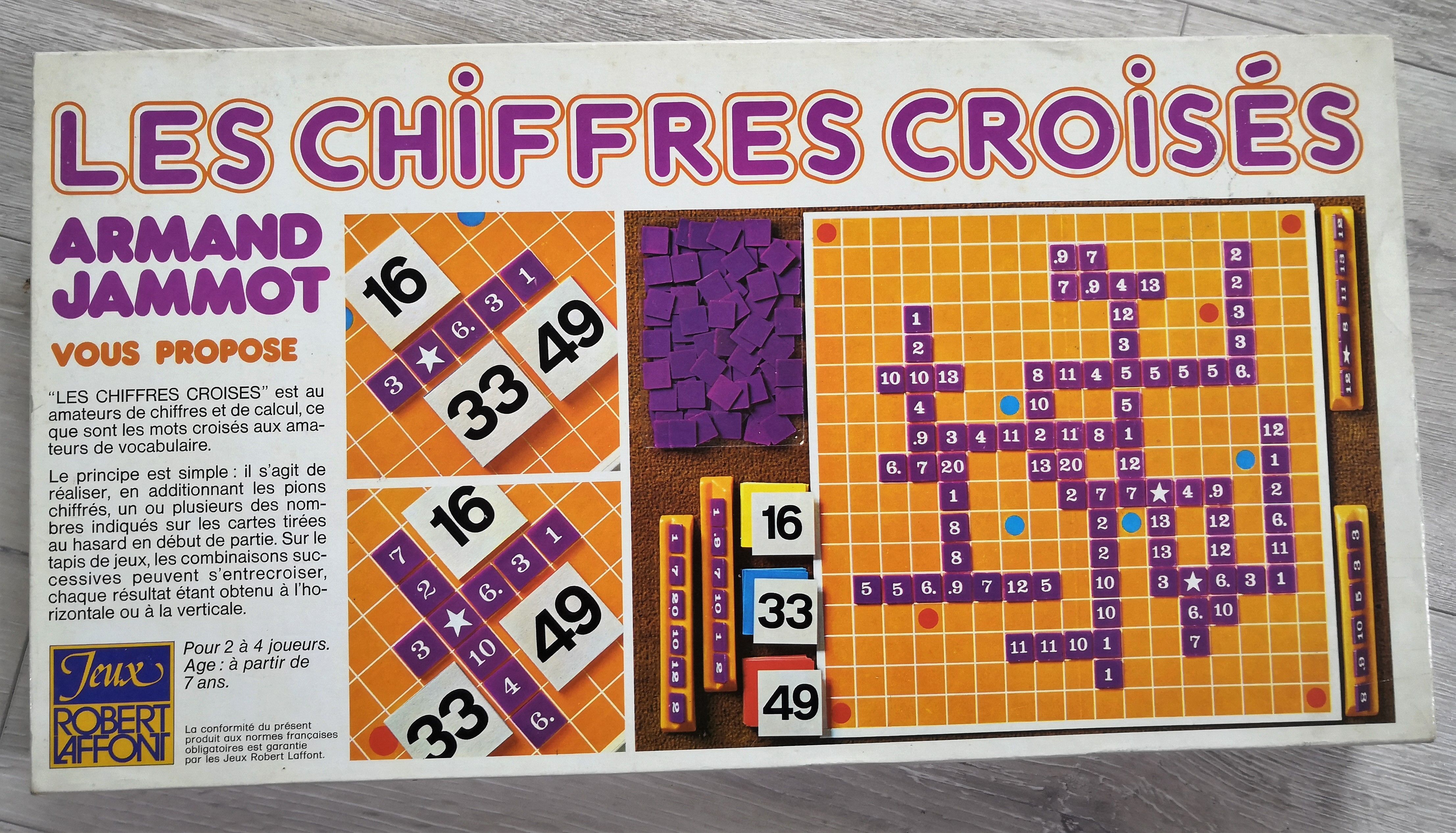Les chiffres croisés