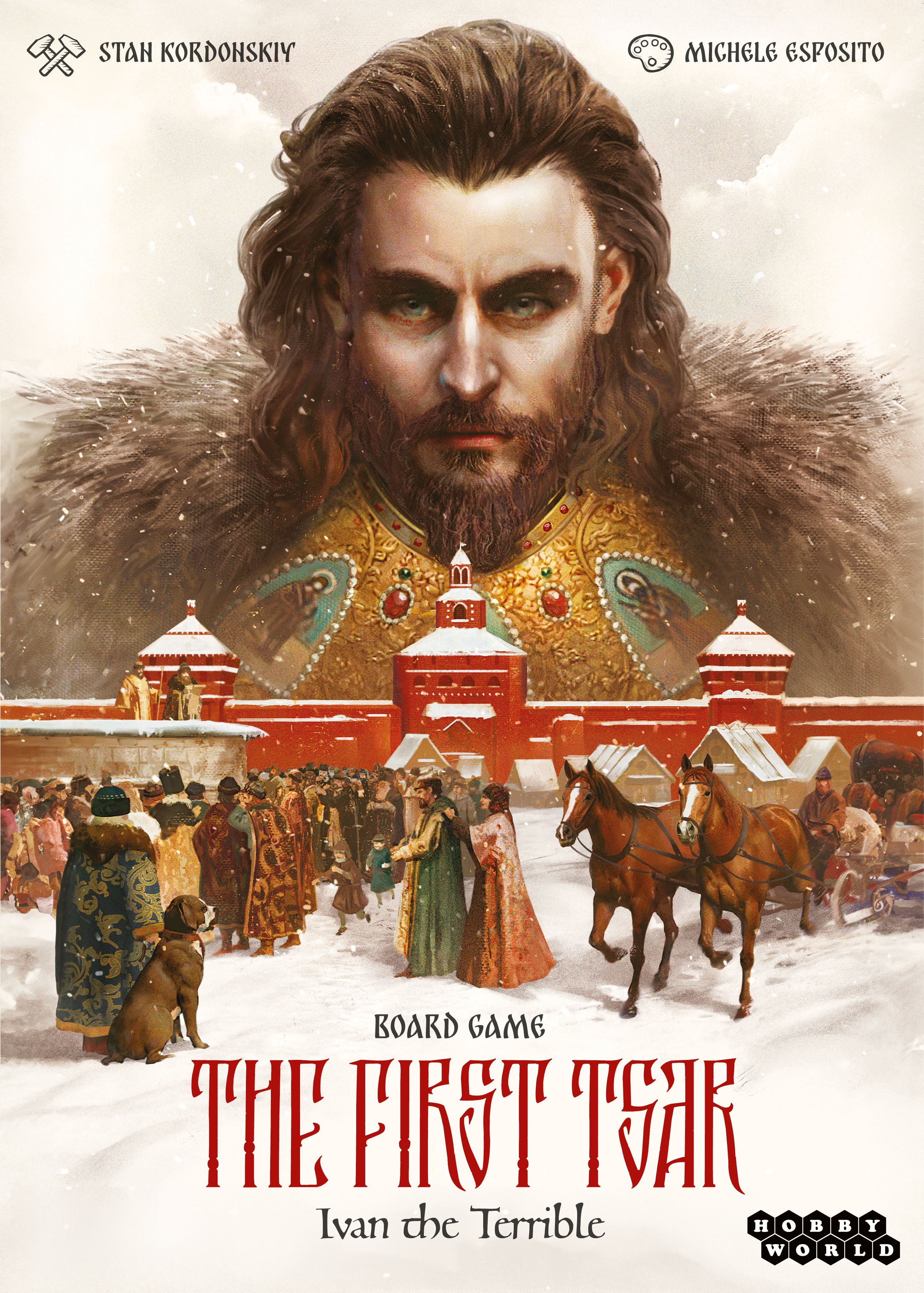 Boîte du jeu The First Tsar: Ivan the Terrible
