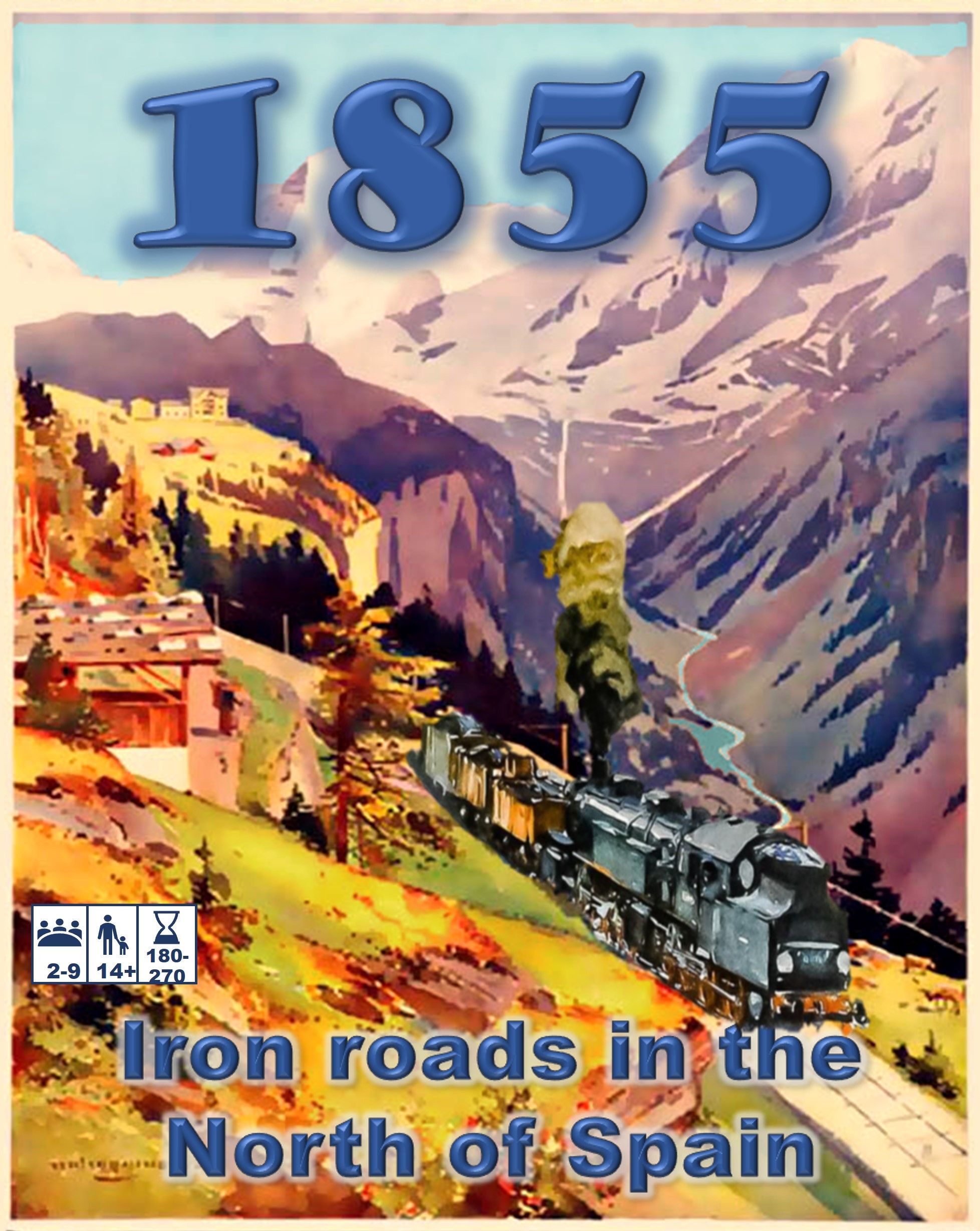 Coperta 1855: Iron Roads in the North of Spain