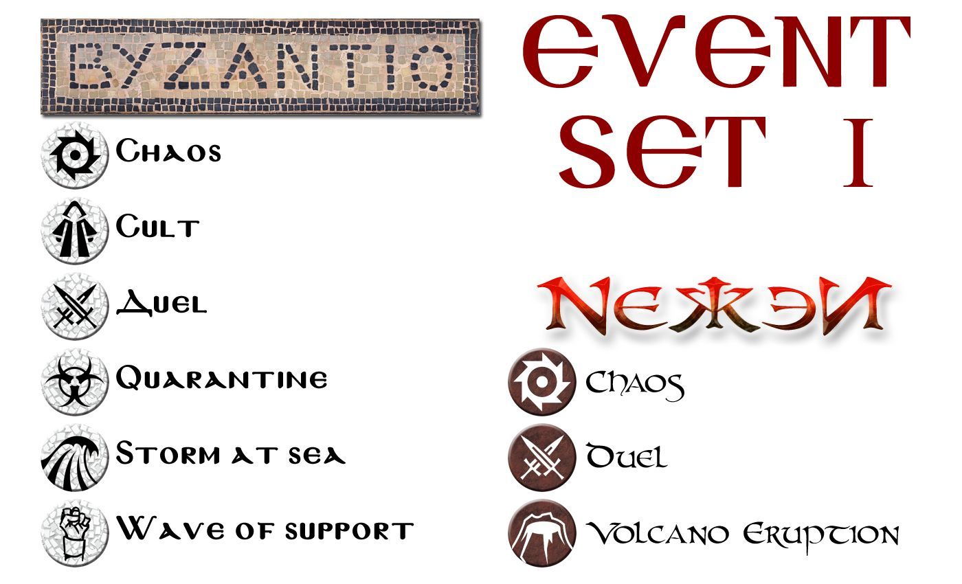 Byzantio / Nekken: Event Set I