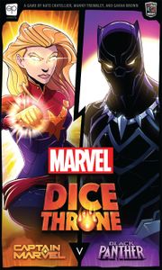 Marvel Dice Throne: Captain Marvel & Black Panther - Shuffle and Cut Games