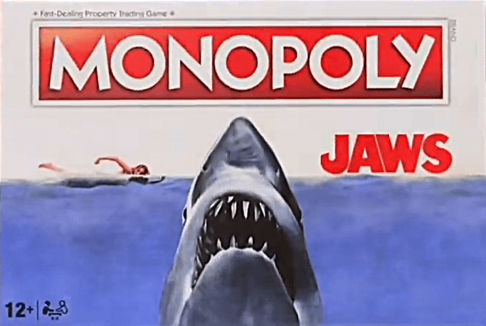 Monopoly: Jaws box art