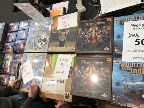 Lucca Comics &amp; Games 2017 III: New and Nearly-New Games at the Show