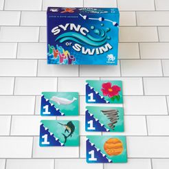 Jeu D'ambiance Iello Sync Or Swim - Coopératif, Natation Synchronisée