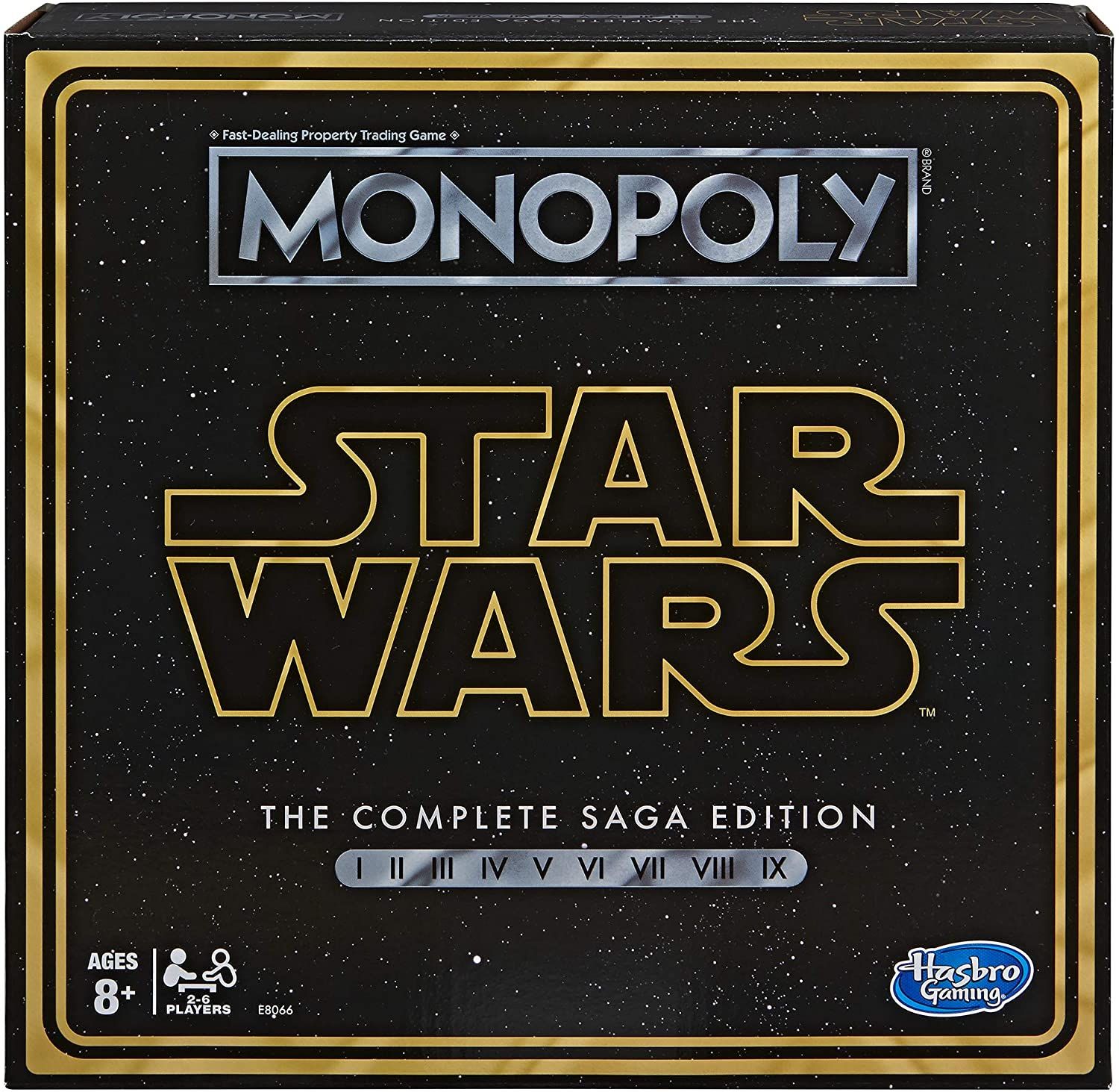 Monopoly: Star Wars Complete Saga Edition cover art