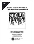 RPG Item: Old School Adventures Module FF1: The Hanging Garden (expanded edition)