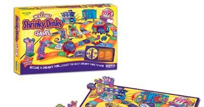 The Incredible Shrinky Dinks Game 2002 Includes 1 Shrinky Dink Plastic  Sheet