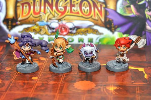 Carte Carré De Citrouille + Miniature - Super Dungeon Explore - Français Occasion