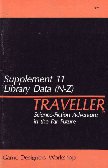 Image - Supplement 11: Library Data (N-Z), cover