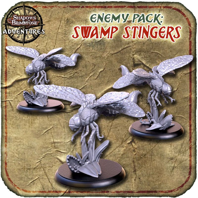 Shadows of Brimstone: Swamp Stingers Enemy Pack
