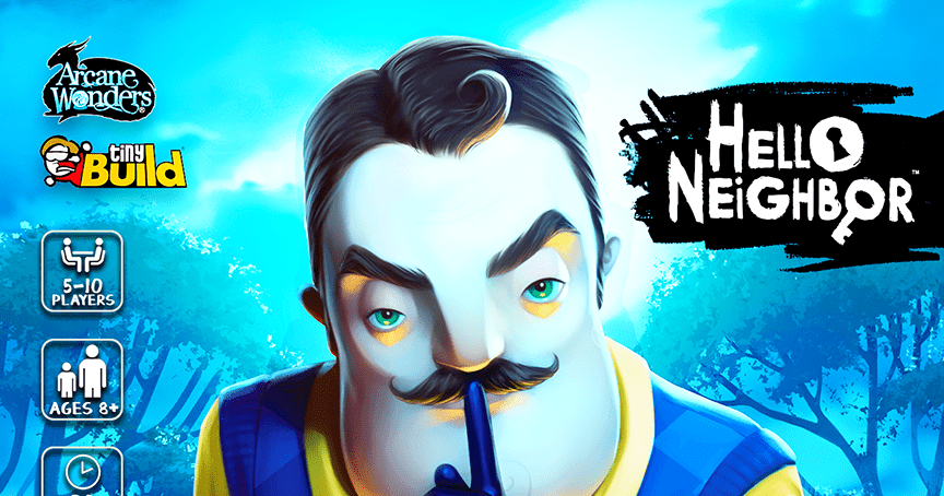 Hello Neighbor: The Secret Neighbor Party Game + PC Code NEW SEALED Cards  2020