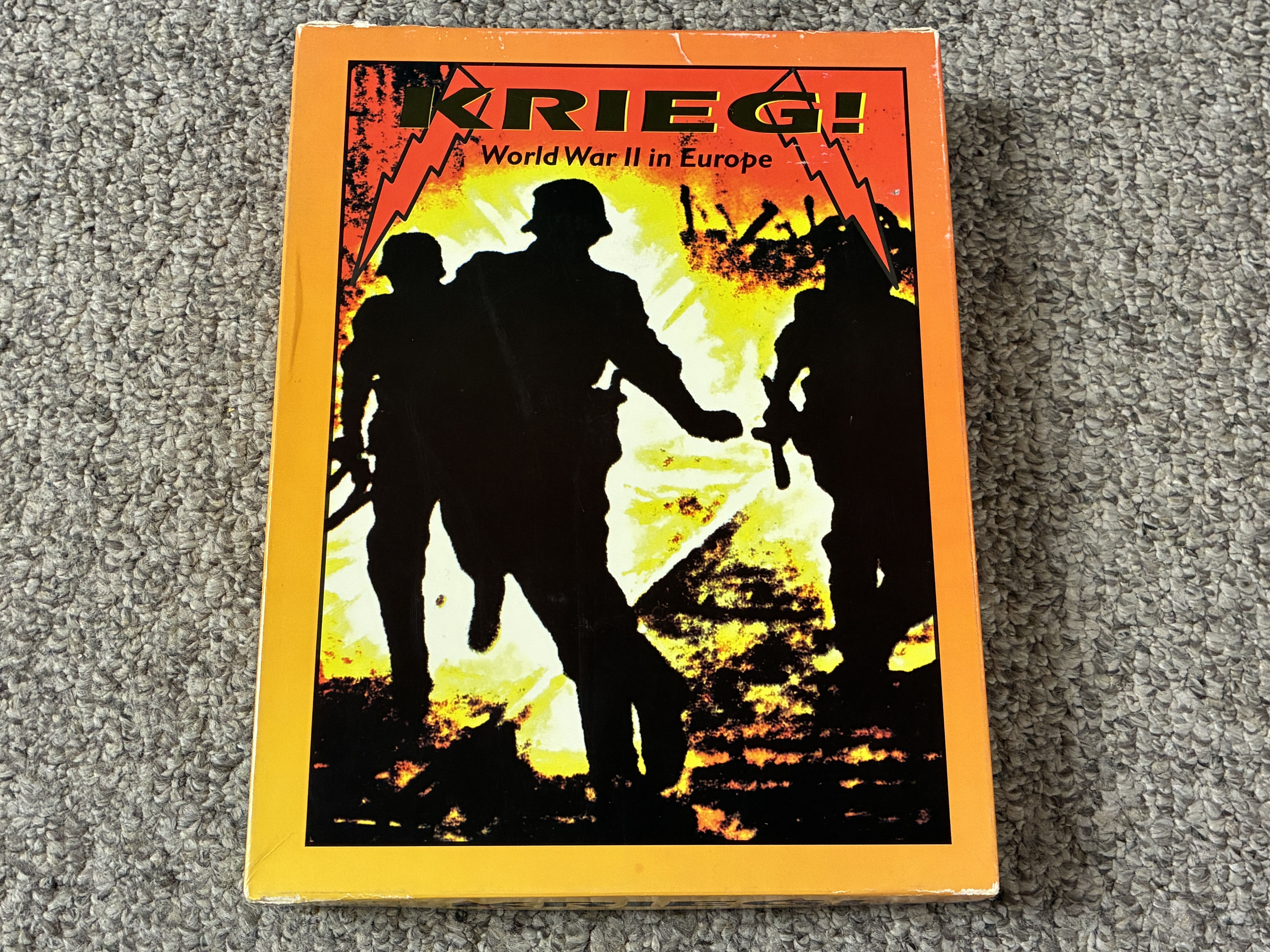 Boîte du jeu Krieg! World War II in Europe