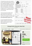 RPG Item: Savage Worlds A5 Character Sheet