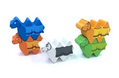 Camel Up: Meeple Source 5-Piece Set of Character Camels