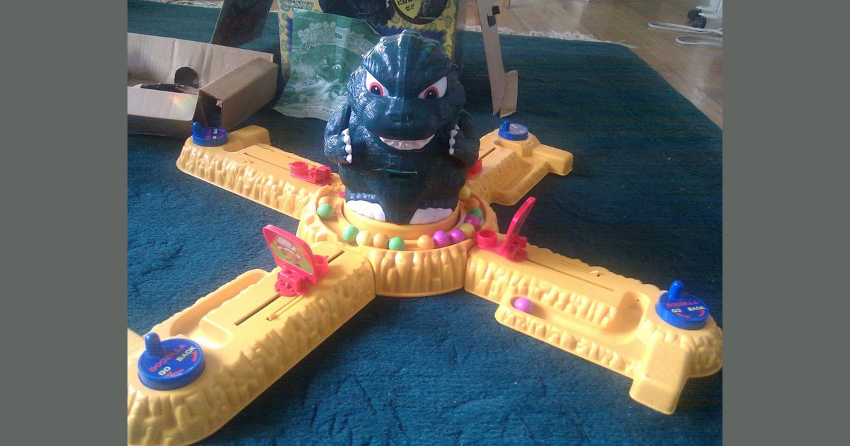 Godzilla! Board Game BoardGameGeek