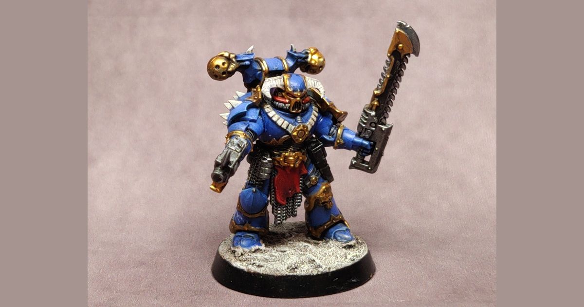 Warhammer 40 000: Chaos Space Marine Painted Boardgame minis