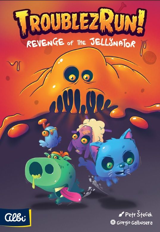 Cover art for TroubleZ Run! Revenge of the Jellynator