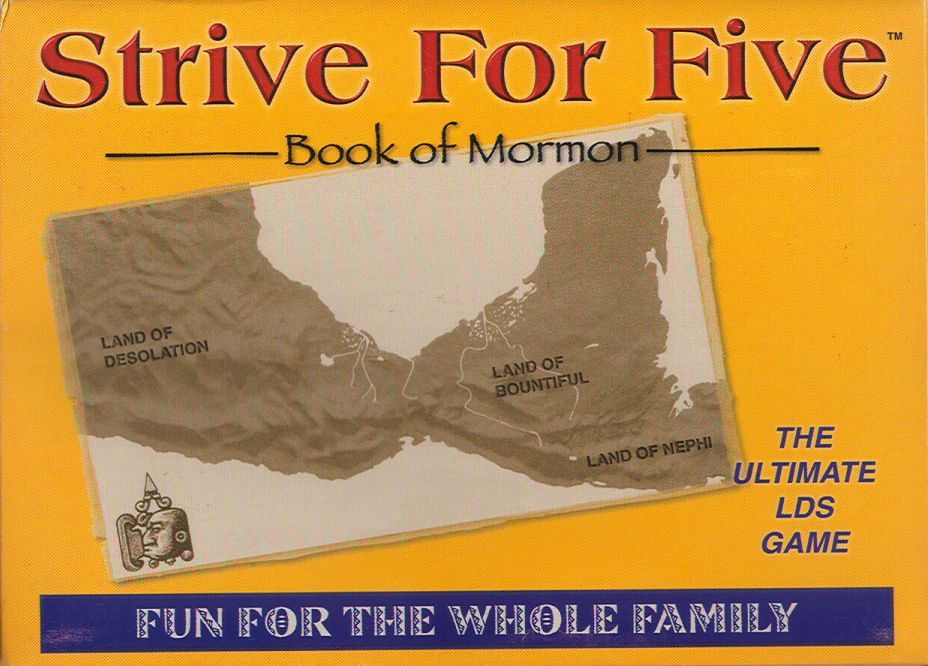 Strive For Five: Book of Mormon box art
