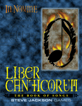 RPG Item: Liber Canticorum (The Book of Songs)