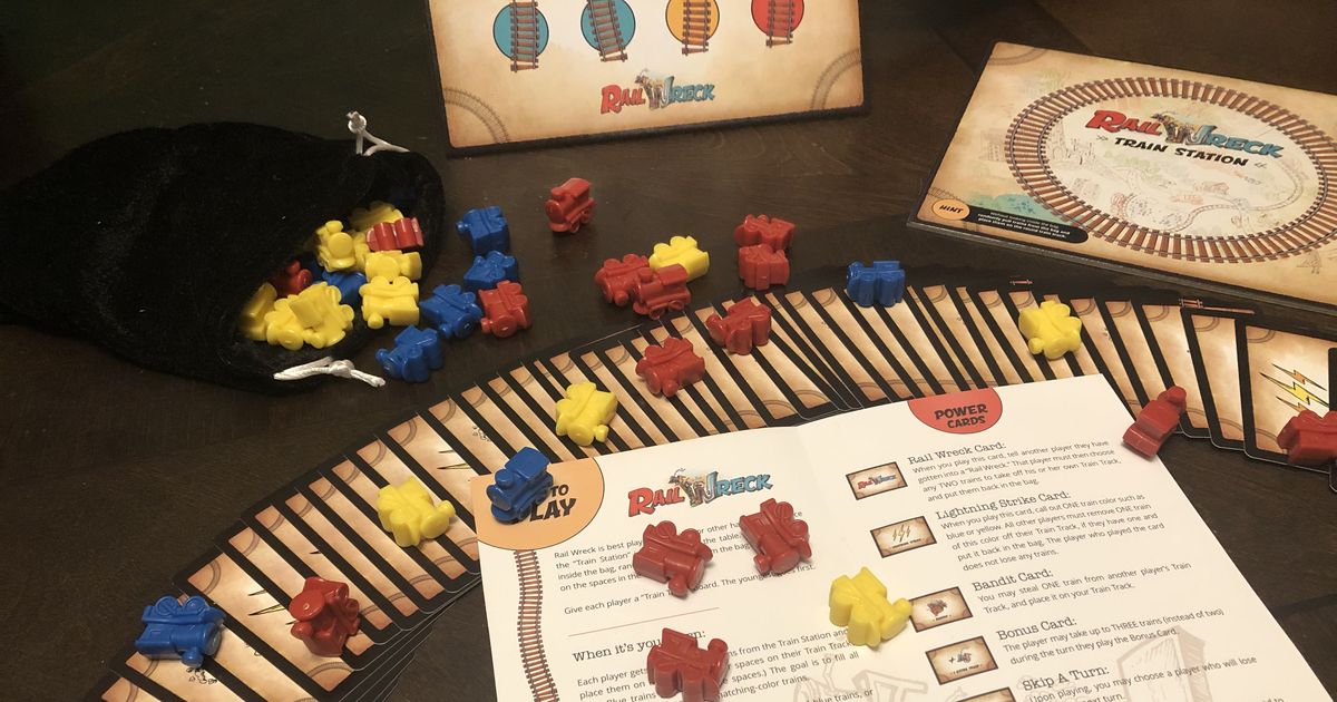 Rail Wreck | Board Game | BoardGameGeek