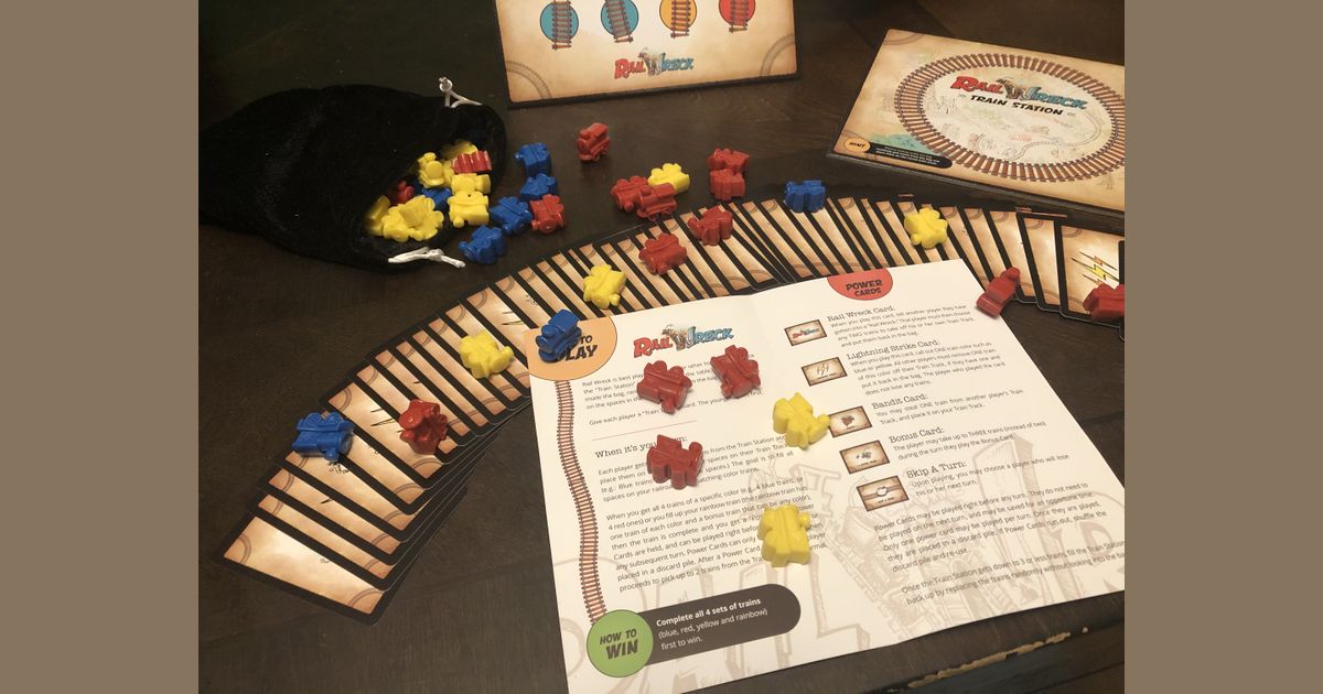Rail Wreck Board Game BoardGameGeek