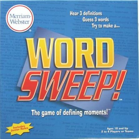 Word Sweep Board Game Boardgamegeek Normally, the player's team is awarded a bonus a sweep in the middle of a game is particularly dangerous. word sweep board game boardgamegeek