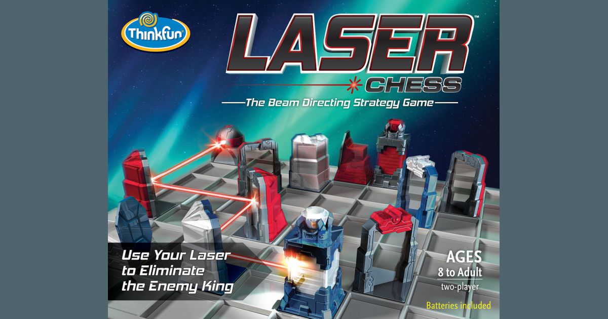 Complete ThinkFun Laser Chess Two Player Strategy Game Beam Directing for sale online